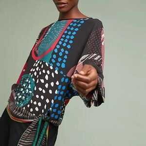 Chic Multicolor Women's Blouse